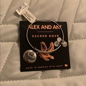 Alex and Ani Sacred dove Bracelet